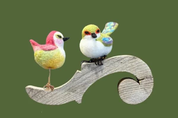 Needle Felting Workshop and VR Experience