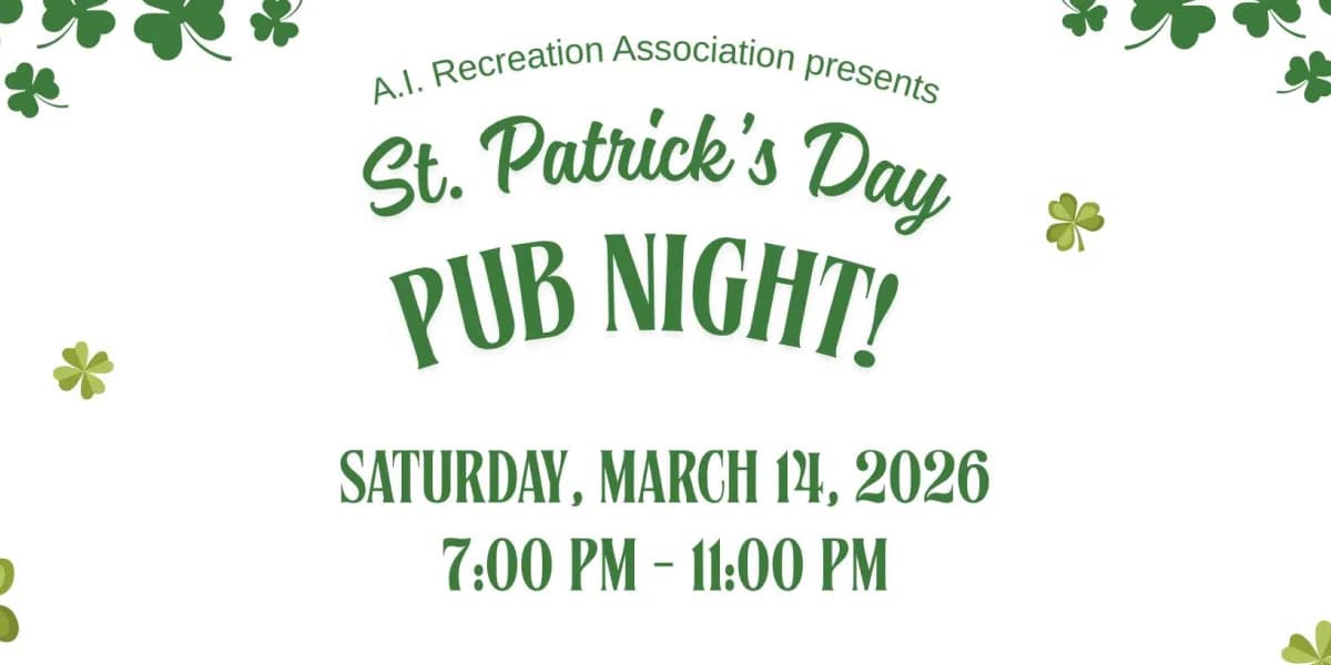 St. Patrick's Day Pub Night