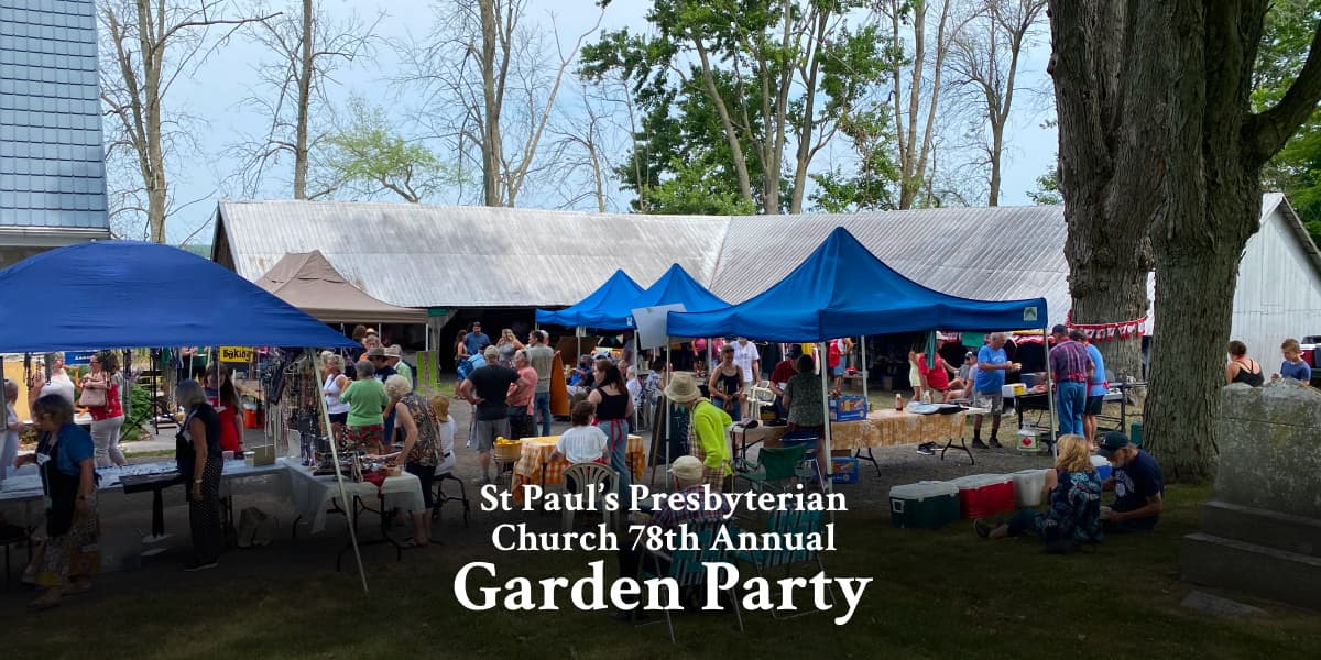 St. Paul's Presbyterian Church 78th Annual Garden Party