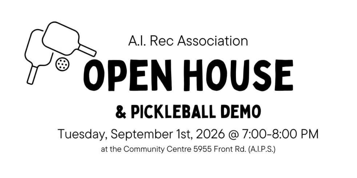A.I. Rec Open House & Pickleball Demo