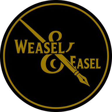 Weasel and Easel logo