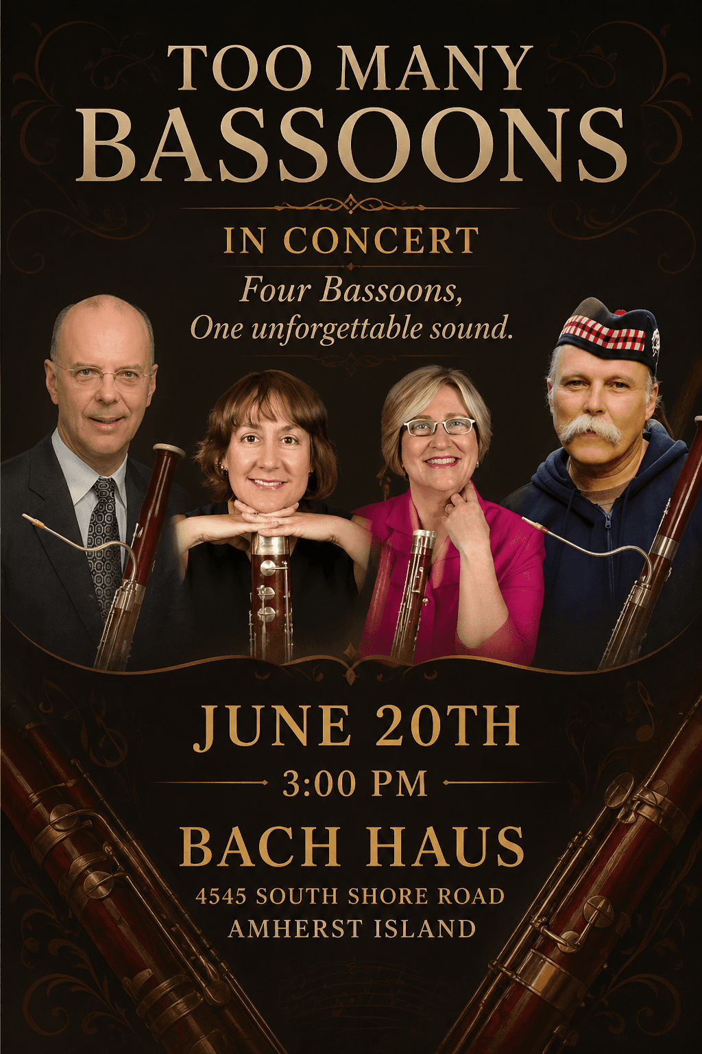 Bach Haus Concert - Too Many Bassoons