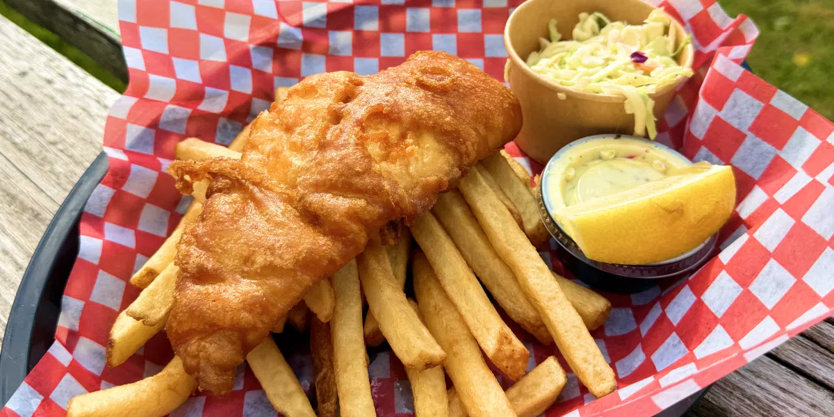 Fish & Chips at The Back Kitchen